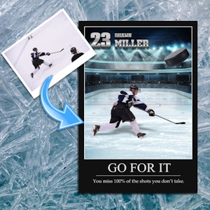 "Showtime" Custom Hockey Wall Art