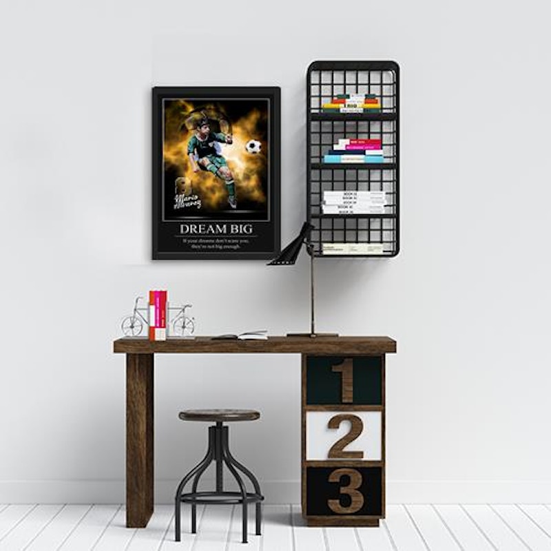 Custom motivational sports poster 