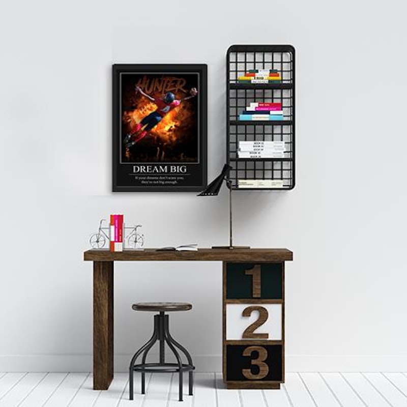 Custom motivational sports poster 