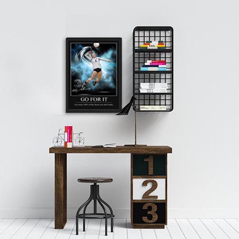 Custom motivational sports poster 