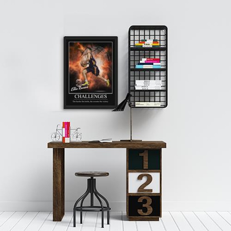 Custom motivational sports poster 