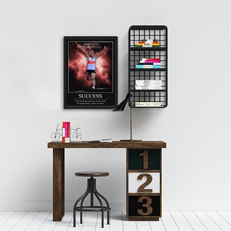 Custom motivational sports poster 