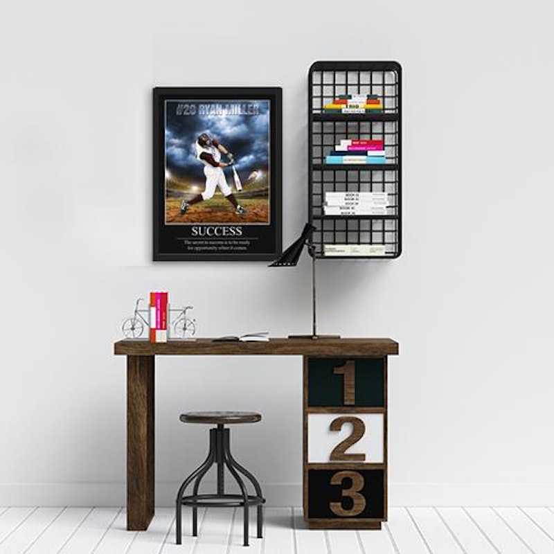 Custom motivational sports poster 