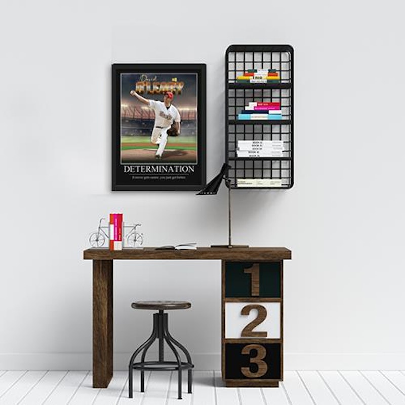 Custom motivational sports poster 