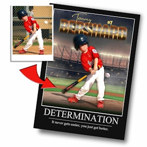 "King of the Hill" Custom Baseball Wall Art