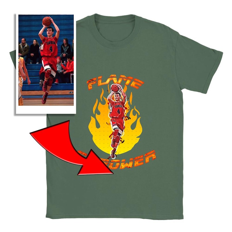 Custom motivational sports poster 