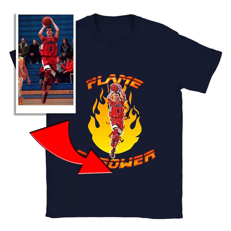 Custom motivational sports poster 