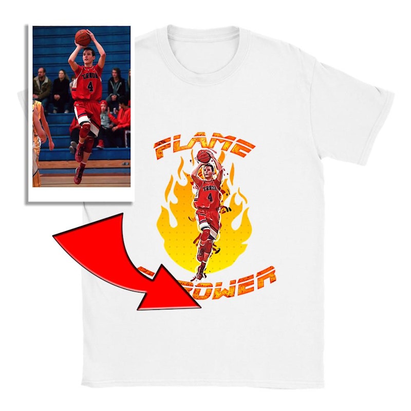 Custom motivational sports poster 