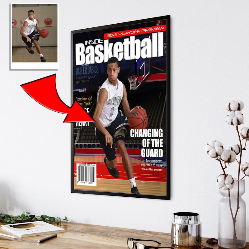 Custom motivational sports poster