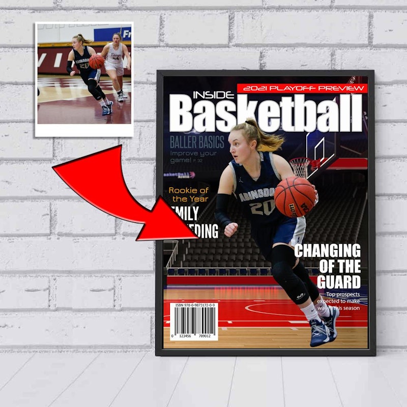 Custom motivational sports poster