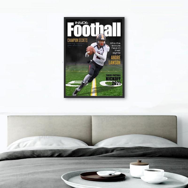 Custom motivational sports poster 