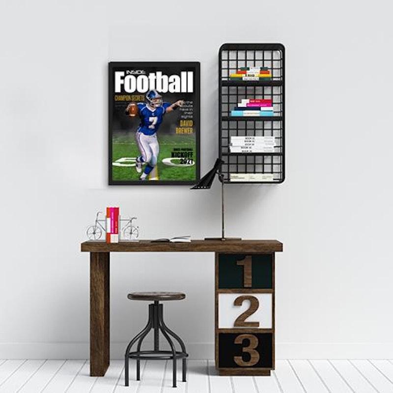 Custom motivational sports poster 