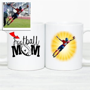 Football Mom Custom Player Mug