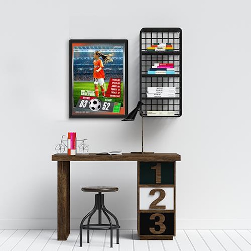 Custom motivational sports poster 