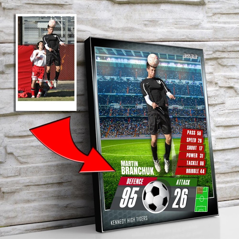 Custom motivational sports poster 