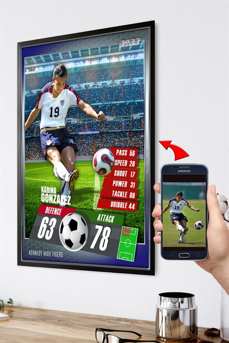 Custom motivational sports poster 