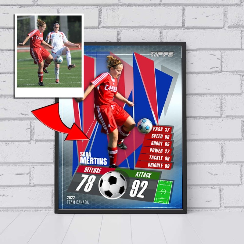 Custom motivational sports poster 