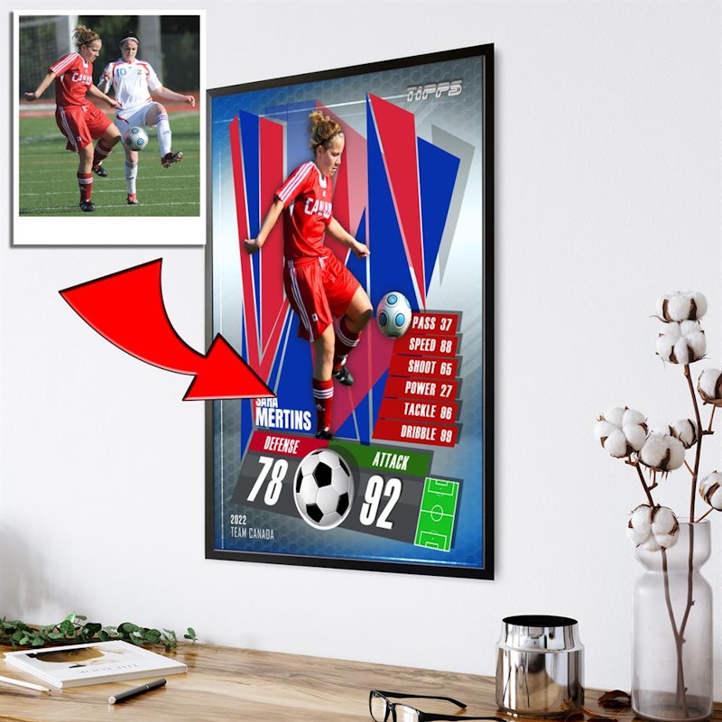 Custom motivational sports poster 