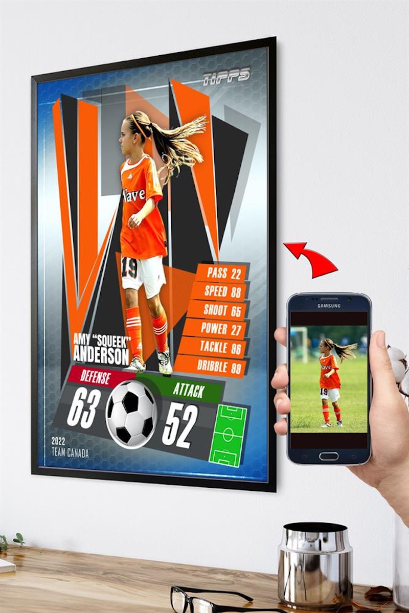 Custom motivational sports poster 